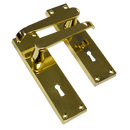 ASEC Vital Victorian Plate Mounted Straight Lever Furniture