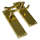 ASEC Vital Victorian Plate Mounted Scroll Lever Furniture