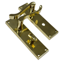 ASEC Vital Victorian Plate Mounted Scroll Lever Furniture