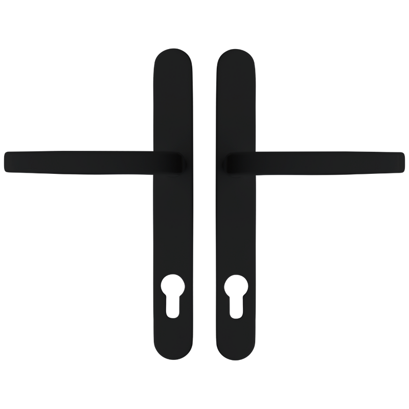 ASEC Vital Lever Long Backplate 211mm
