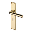 Heritage Brass Octave Door Handle on 200mm Plate