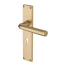 Heritage Brass Octave Door Handle on 200mm Plate
