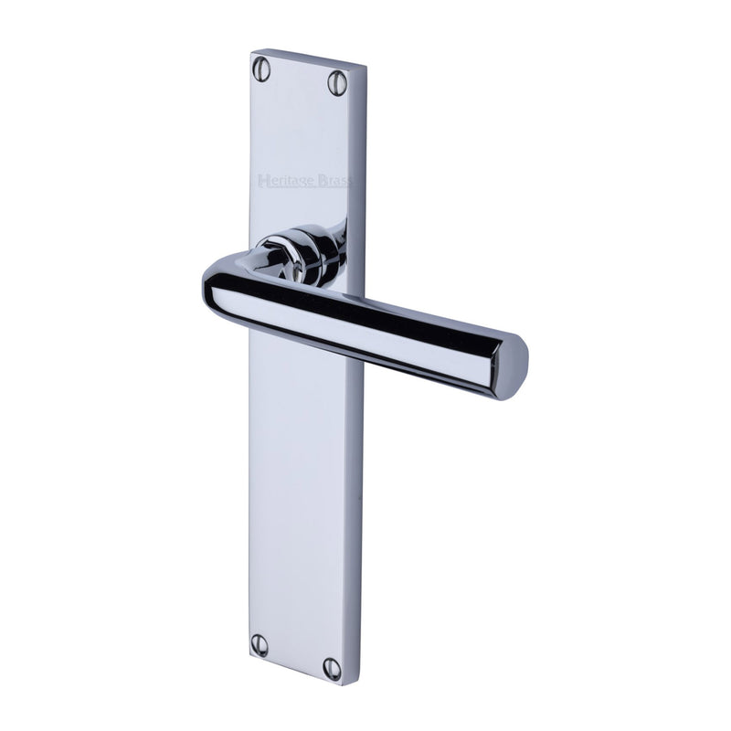 Heritage Brass Octave Door Handle on 200mm Plate