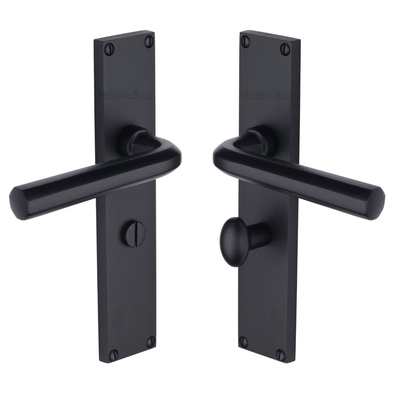 Heritage Brass Octave Door Handle on 200mm Plate