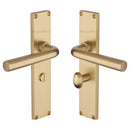 Heritage Brass Octave Door Handle on 200mm Plate