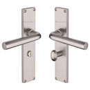 Heritage Brass Octave Door Handle on 200mm Plate