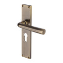 Heritage Brass Octave Door Handle on 200mm Plate