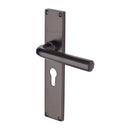 Heritage Brass Octave Door Handle on 200mm Plate