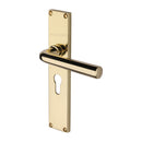 Heritage Brass Octave Door Handle on 200mm Plate