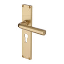 Heritage Brass Octave Door Handle on 200mm Plate