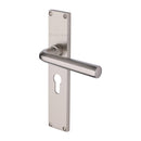 Heritage Brass Octave Door Handle on 200mm Plate