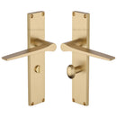 Heritage Brass Gio Door Handle on 200mm Plate