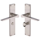 Heritage Brass Gio Door Handle on 200mm Plate