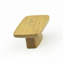 M.Marcus Wooden Cabinet Knob Square Quattro