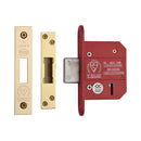 York British Standard 5 Lever Deadlock 2 1/2"