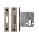 York Security 3" Euro Deadlock Case Antique Brass
