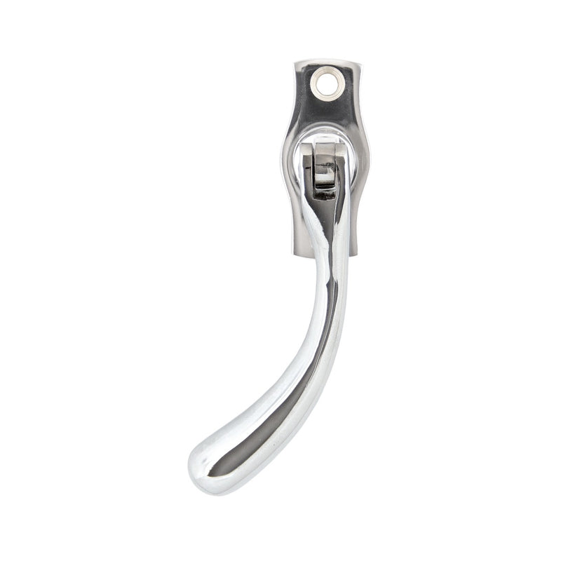 From The Anvil Peardrop Espagnolette Fastener LH - Polished Chrome