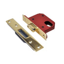 Union StrongBOLT 21OVS Oval Deadlock - 81mm (3") Case - 57mm Backset - Polished Brass