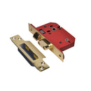 Union StrongBOLT 22WCS Bathroom Lock - 68mm (2.5") Case - 45mm Backset - Brass