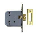 Union 2426 Clawbolt Bathroom Deadlock - 77.5mm (3") Case - 57mm Backset - Brass