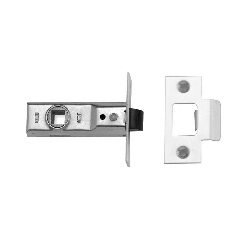 Union 2648 Tubular Latch - 80mm (3") Case - 57mm Backset - Silver