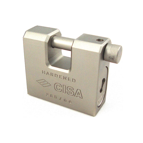 Cisa 28550/66 Hardened Steel 66mm Container Block Lock - Keyed Alike