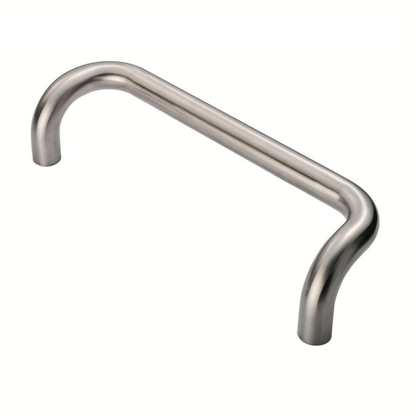 Eurospec Cranked Bolt Through Pull Handle 25x300mm - Grade 316 SSS