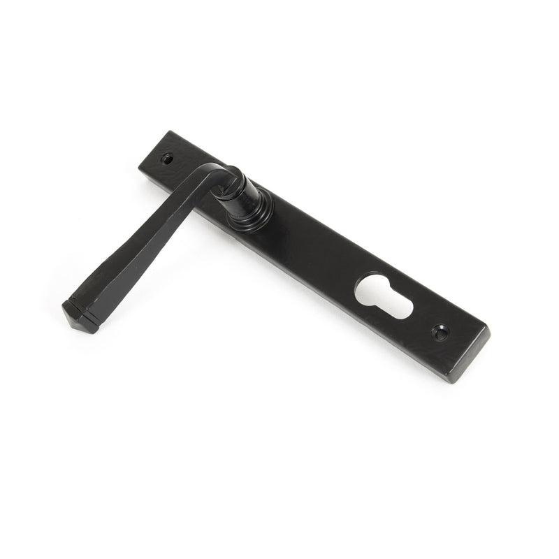 From The Anvil Avon 92pz Slimline Euro Handles for Multi-Point Locks - Black