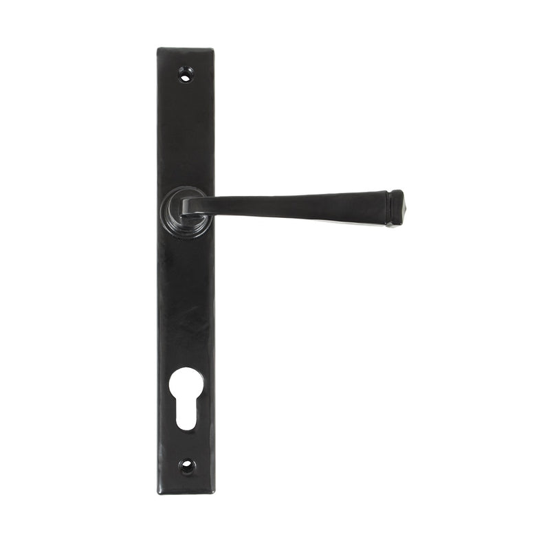 From The Anvil Avon 92pz Slimline Euro Handles for Multi-Point Locks - Black