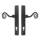 From The Anvil Monkeytail Slimline Right Handed Sprung 92pz Euro Handles For Multi-Point Locks - Black