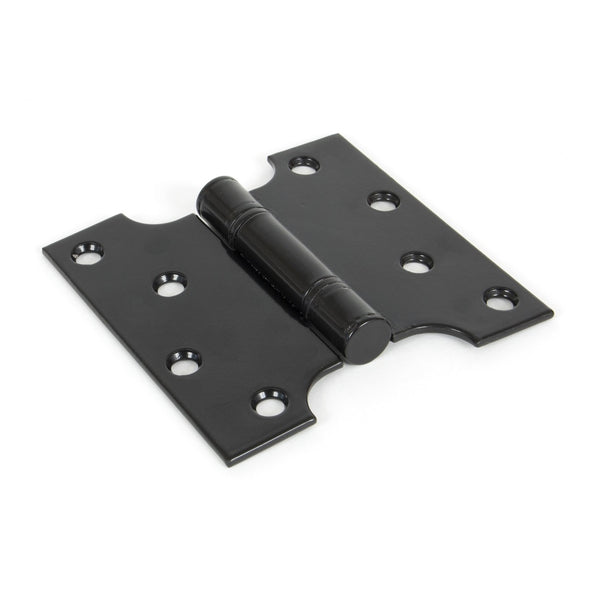 From The Anvil 4" x 2" x 4" Parliament Butt Hinges (pair) - Black