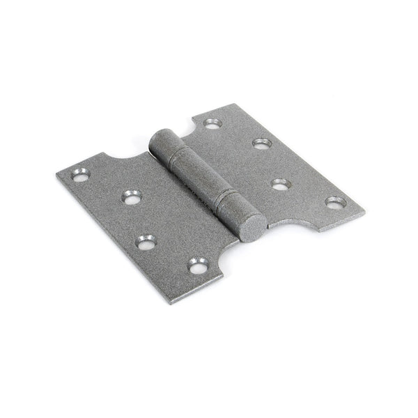From The Anvil 4" x 2" x 4" Parliament Butt Hinges (pair) - Pewter