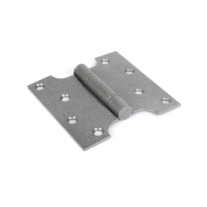 From The Anvil 4" x 2" x 4" Parliament Butt Hinges (pair) - Pewter
