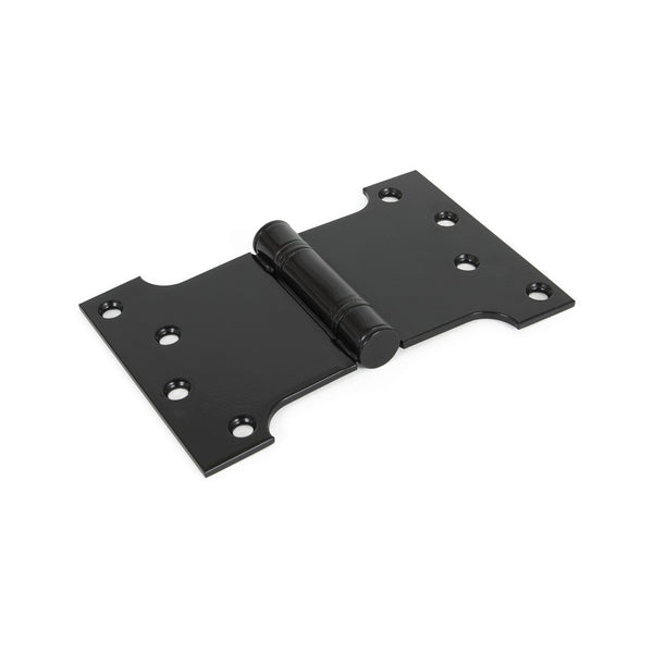 From The Anvil 4" x 4" x 6" Parliament Butt Hinges (pair) - Black