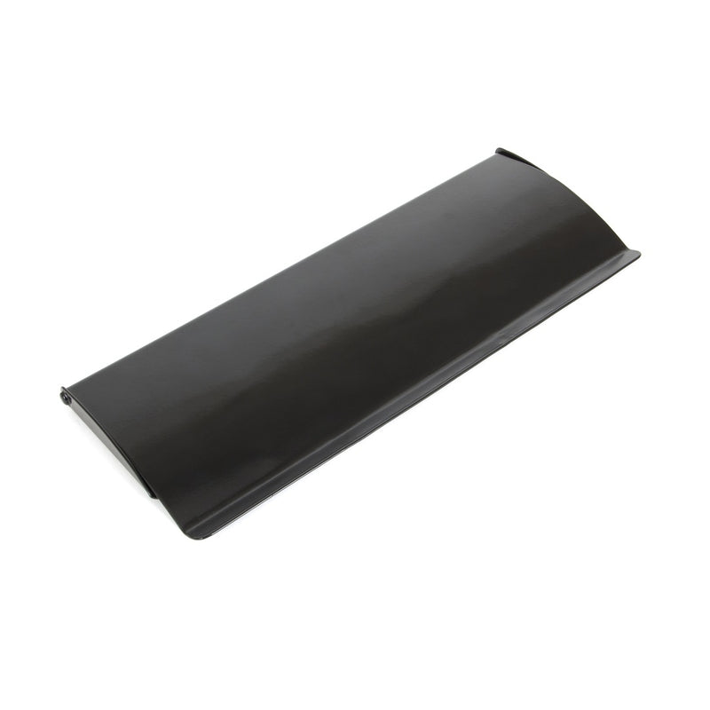 From The Anvil Small Blacksmith Letter Plate Cover - Black