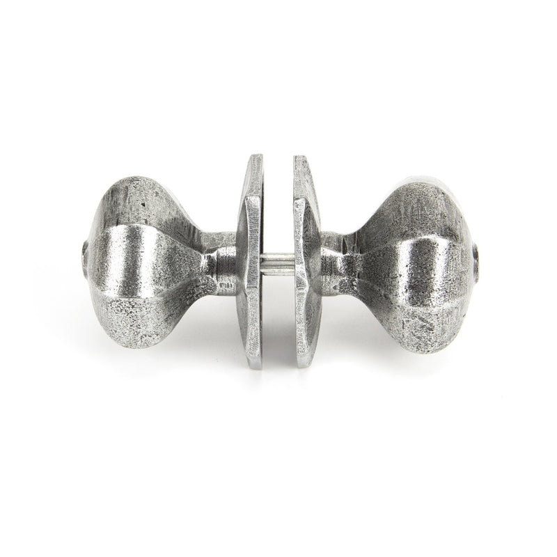 From The Anvil Large Octagonal Knob Set - Pewter