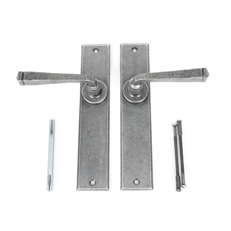 From The Anvil Avon Large Latch Handles - Pewter
