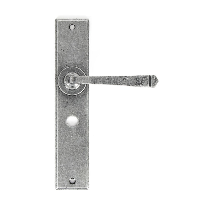 From The Anvil Avon Large Bathroom Handles - Pewter