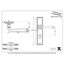 From The Anvil Avon Large Euro Handles - Black