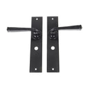 From The Anvil Avon Large Bathroom Handles - Black