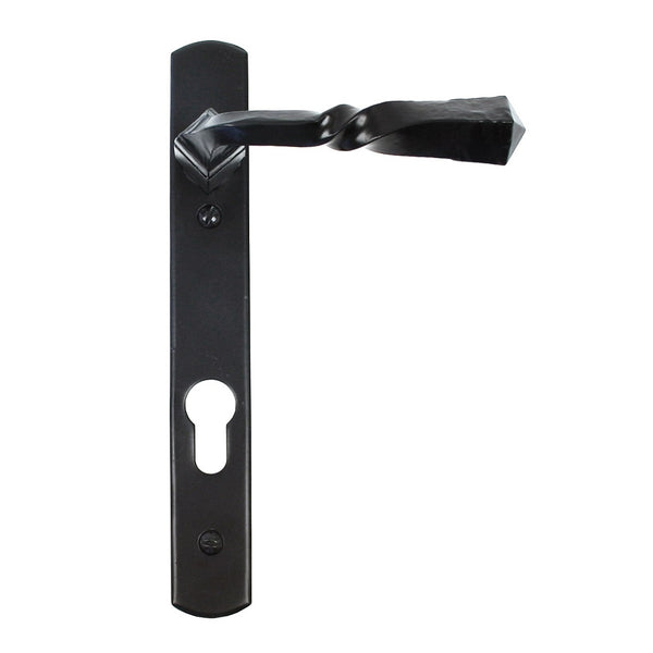 From The Anvil Narrow 92pz Euro Handles For Multi-Point Locks - Black
