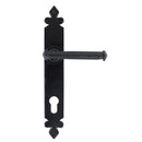 From The Anvil Tudor 92pz Euro Handles For Multi-Point Locks - Black