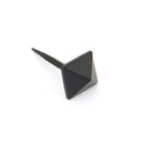 From The Anvil Medium Pyramid Door Stud - Black