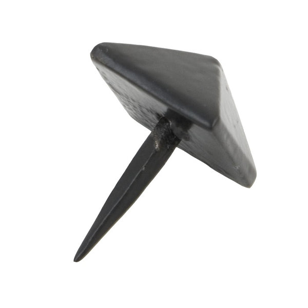 From The Anvil Large Pyramid Door Stud - Black