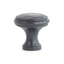 From The Anvil Small Beaten Cupboard Knob - Beeswax