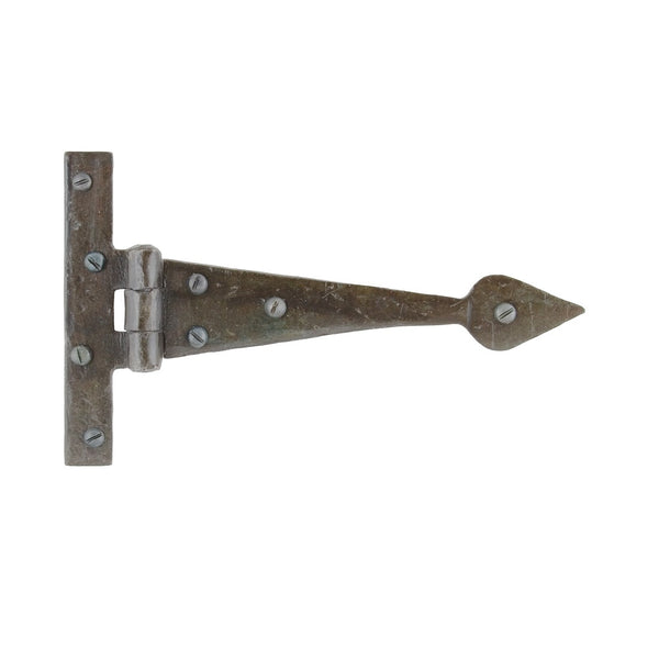 From The Anvil 'T' Shape Hinges (pair) - 6" - Beeswax