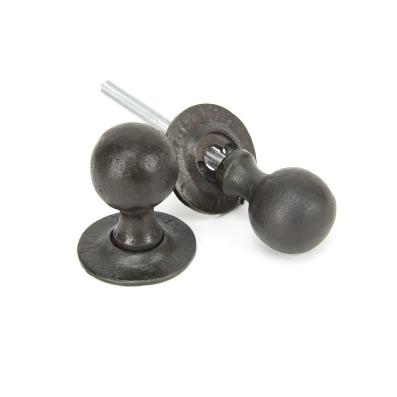 From The Anvil Round Knob Set - Beeswax