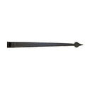 From The Anvil Hook & Band Hinges (pair) - Cranked - 35" - Black
