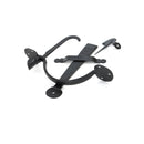 From The Anvil Heavy Bean Thumblatch - Black