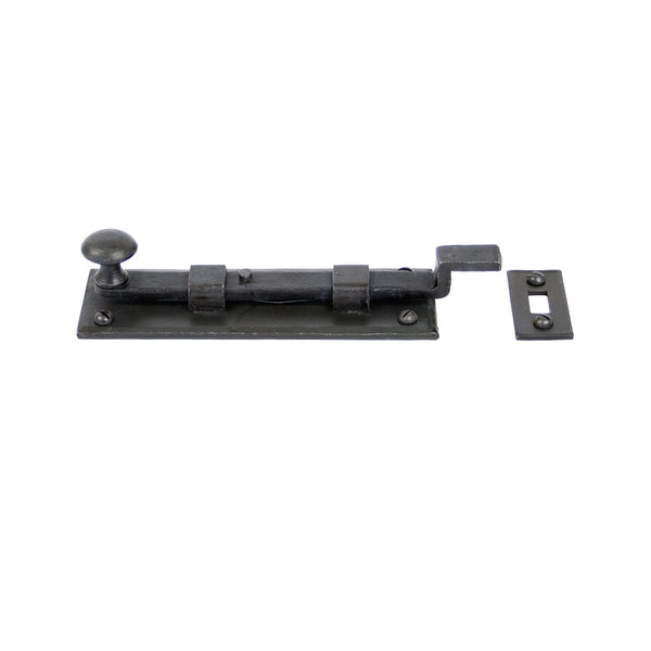 From The Anvil Cranked Knob Door Bolt - 6" - Beeswax